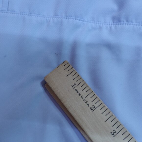 Under Armour Shirt Medium Blue Button Front Vented - Picture 8 of 9